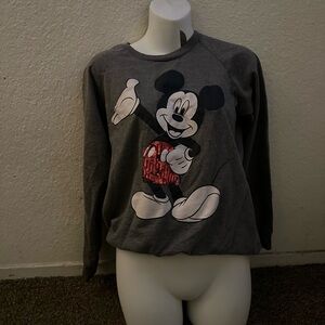 Woman Mickey Mouse crewneck small